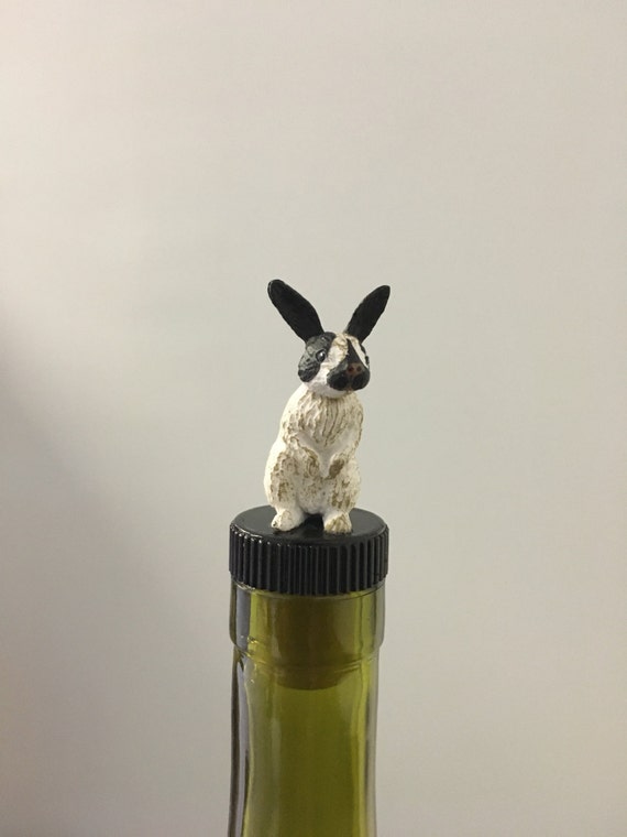 Rabbit Wine Stopper Rabbit Wine Topper Rabbit Theme Rabbit