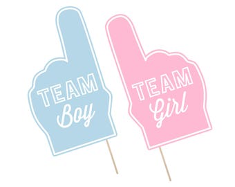 Download Printable Gender Reveal Photo Booth Props . Gender Reveal