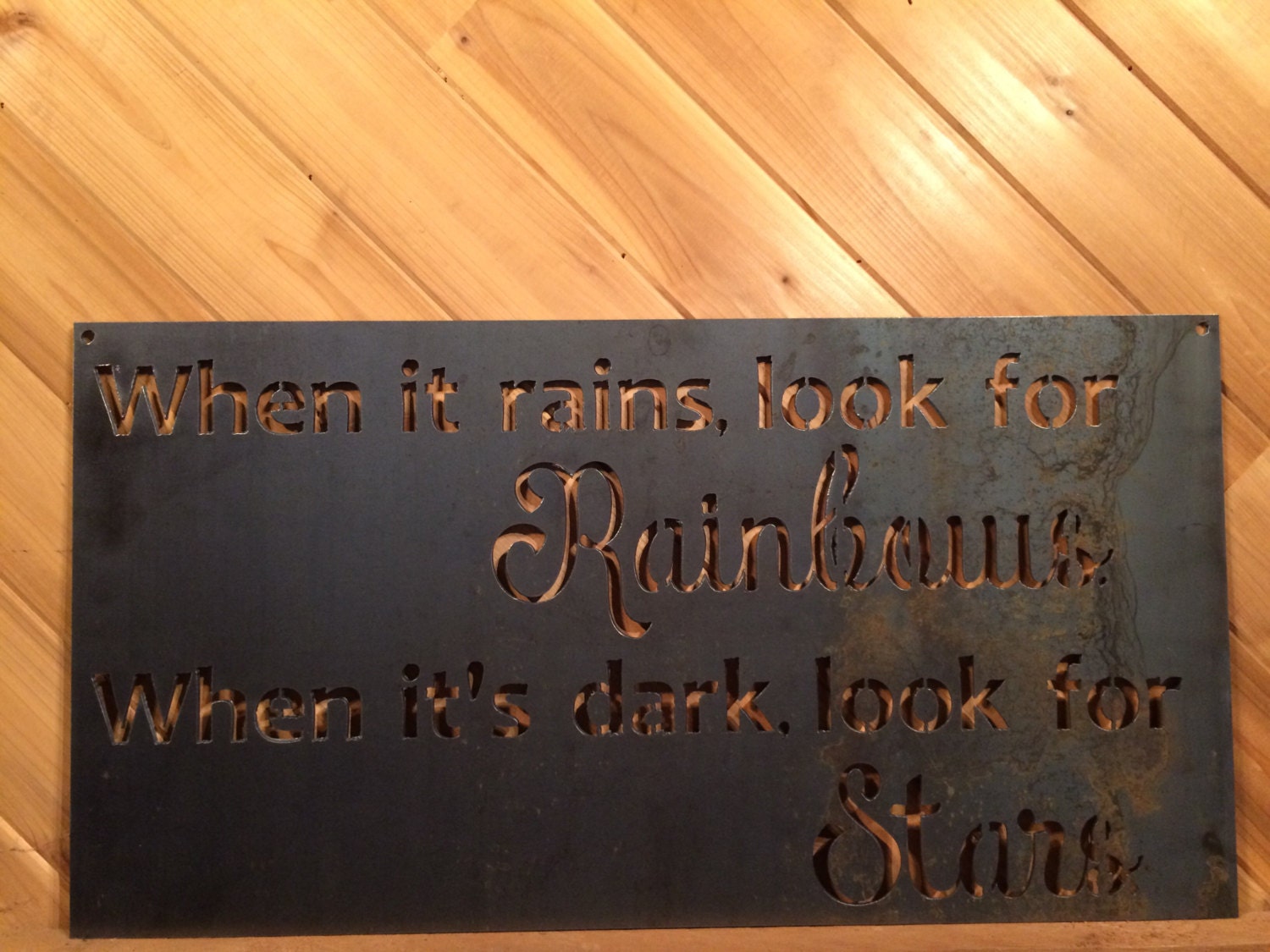 Custom wall words, Custom metal signs, Custom metal art