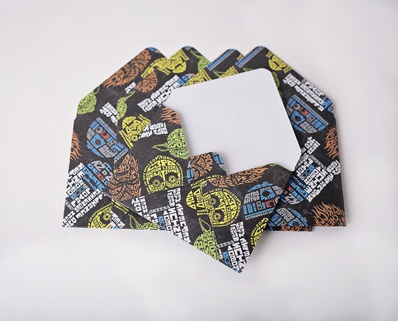 Star Wars Character Envelopes tip envelopes housekeeping