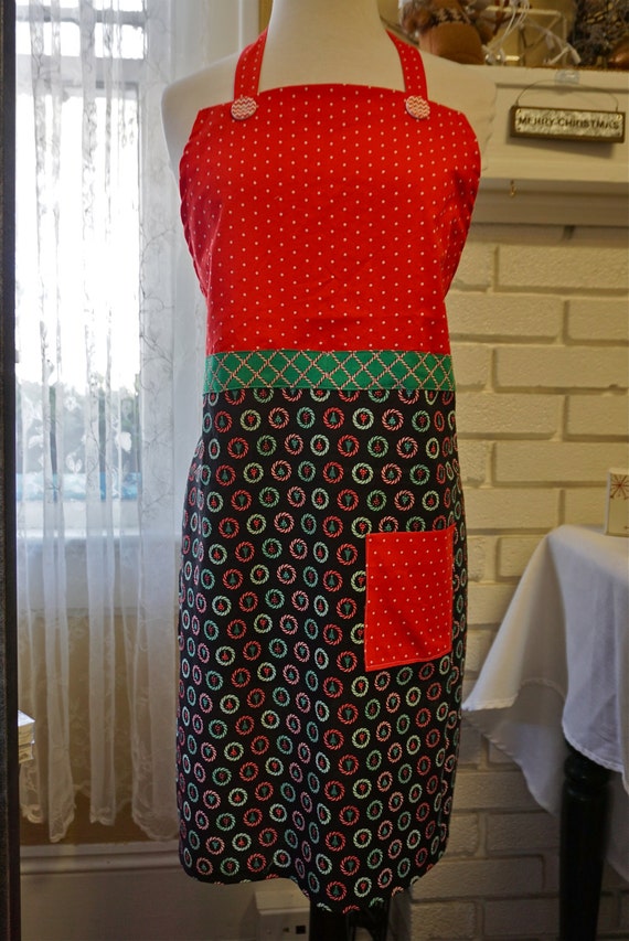 Items similar to Christmas Apron on Etsy