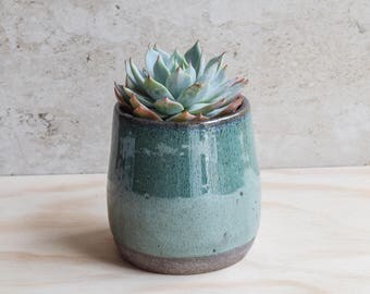 Small Planter, Succulent Planter, Ceramic Planter, Indoor planter, Outdoor Planter, Modern Planter, DIY, Handmade, comes WITHOUT plant (TP2)