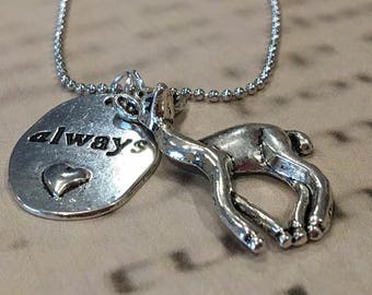 After all this time? Always. Snape Quote Jewelry - Harry Potter - Lily - Doe Patronus Charm Necklace