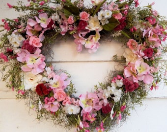 Romantic Heart Wreath, 