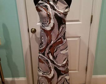 Vintage 70'S Spandex Maxi Dress