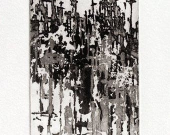 Etching Original**Aquatint and Gravure***Cross***Black & White Gravure