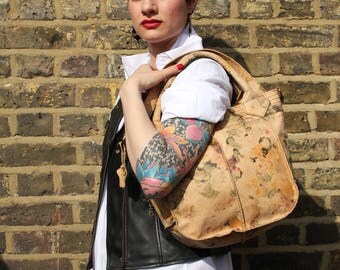 Bach Small Floral Leather