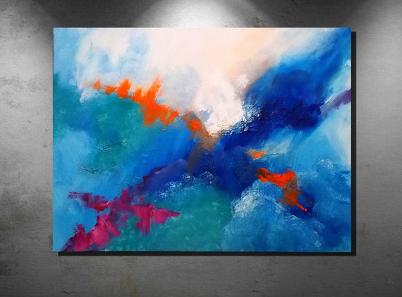 Abstract art, Acrylic paintings, large art painting, wall art canvas, large original painting