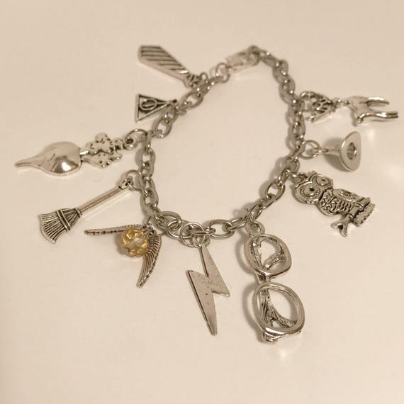 Harry Potter Charm Bracelet Harry Potter Inspired Jewelry