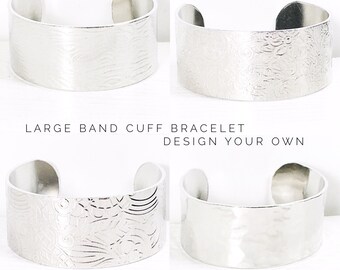 Gifts for Her | Large Personalised Bracelet | Womens Gifts | Personalised Jewellery by Glam and Co