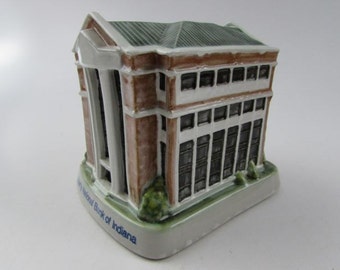 Louisville Stoneware Liberty National Bank of Indiana Building Bank