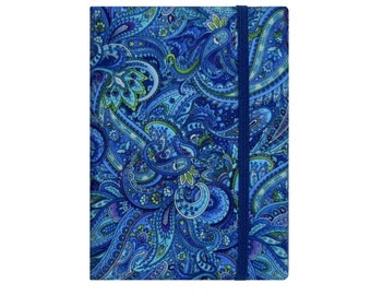 Kindle Paperwhite Cover, Kindle Case, Kindle Paperwhite Case, Amazon Kindle Fire HD 7 8 Case Kindle Cover, Nook Glowlight Plus, Blue Paisley