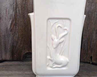 Vintage Art Deco Pacific Pottery #3331 Gazelle Vase