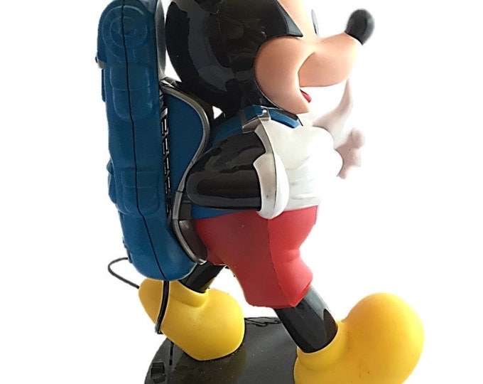Vintage Mickey Mouse Backpack Phone - 1980s Walt Disney Character Phone - Vintage Phone,