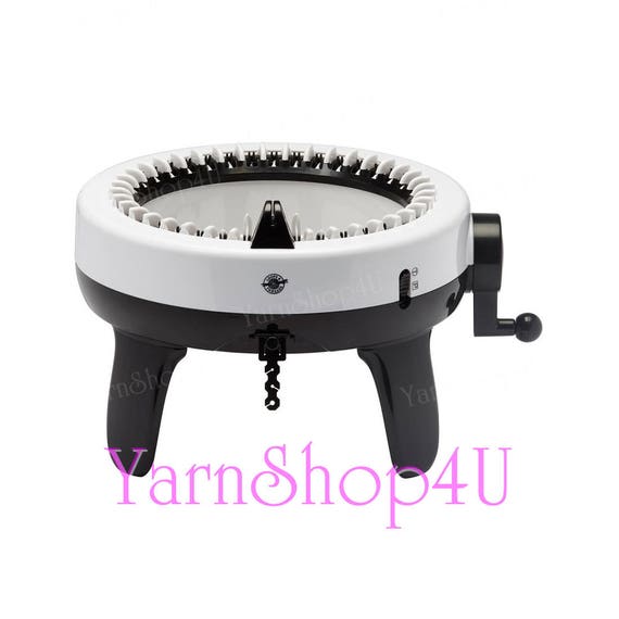 LOOM KNITTING MACHINE Loops Threads. Hand crank knitting