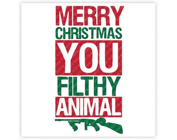 Download Home Alone Merry Christmas You Filthy Animal Gun