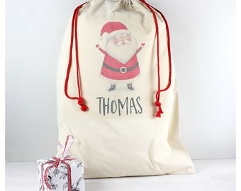Personalised Christmas Santa sack - Santa