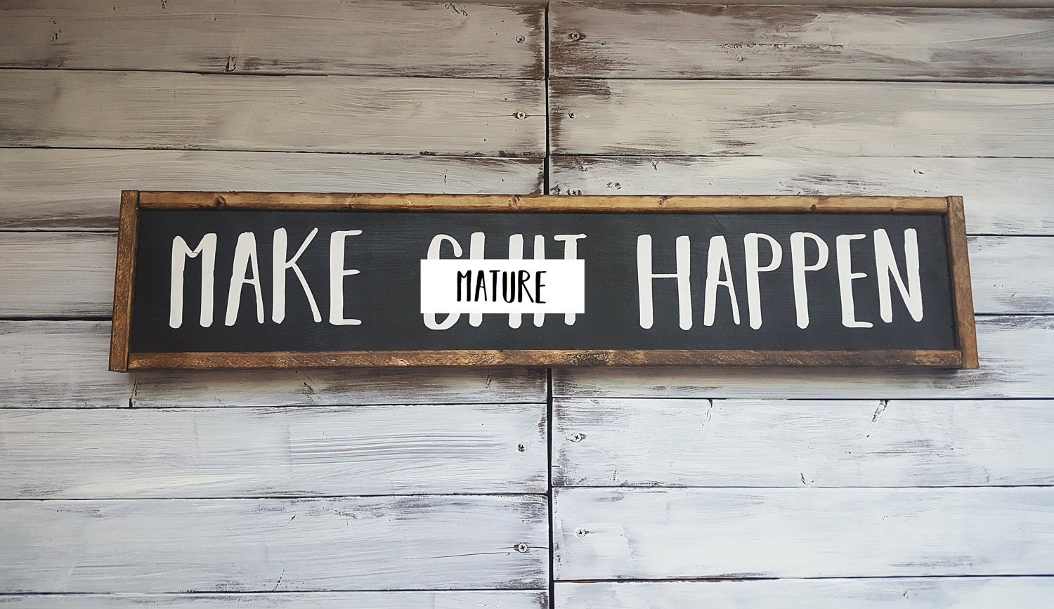 Farmhouse Decor Farmhouse Sign Funny Sign Bathroom Decor