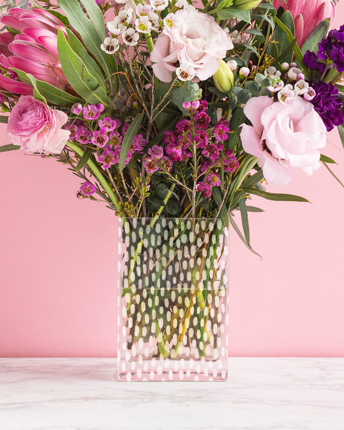 DIY GlassEtched Vase