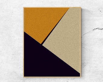 Geometric wall art print, Abstract art print, Large wall art printable, Digital download art, Modern art print, Geometric art print