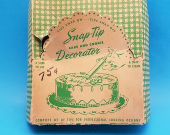 Vintage Bar Kay Snap Tip Cake and Cookie Decorator