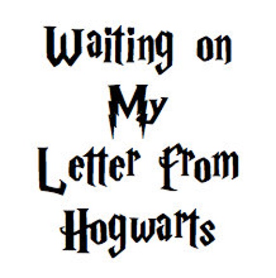 Download SVG, harry potter, waiting on my letter from hogwarts, cut ...