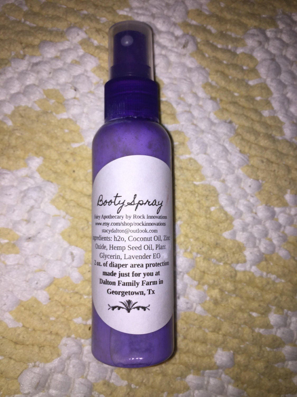 Booty Spray Diaper Ointment