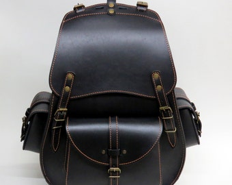 Genuine Leather Bag, Leather Backpack, Genuine Leather Backpack, Travel Backpack, Bike Backpack, School Backpack,Laptop Backpack,Medium Size