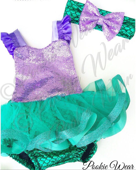mermaid birthday costume