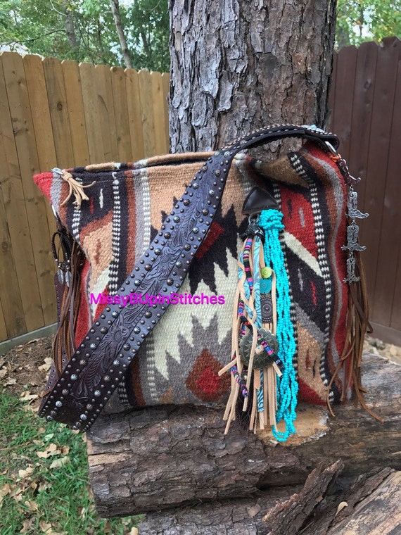 Saddle Blanket Purse by MissyBUpinStitches on Etsy