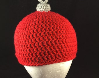 Baby Christmas Ornament Hat, Newborn Holiday Hat, Photography Prop, Christmas Photo Prop, Christmas Family Hats