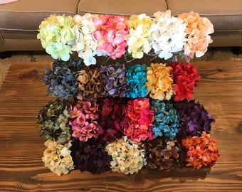 Add on Hydrangeas, Hydrangeas, Hydrangea Stems, Floral Arrangements, Mason Jar Decor, Floral Stems, Floral Accents, Artificial Hydrangeas