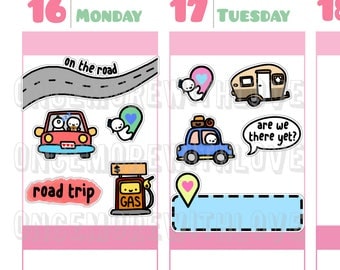 Munchkins - Road Trip Planner Stickers (M279)