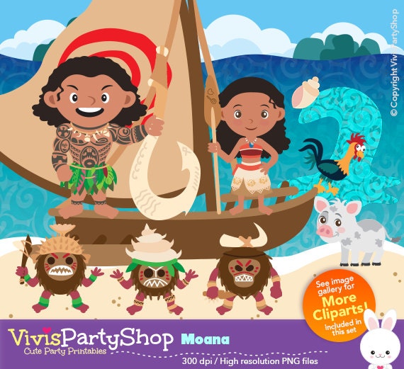 Disney Moana Clip Art Shefalitayal