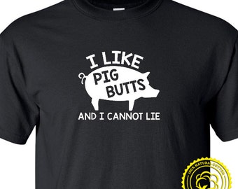 I like pig butts: funny pig cross-stitch pattern