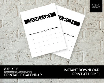 Desk calendar | Etsy