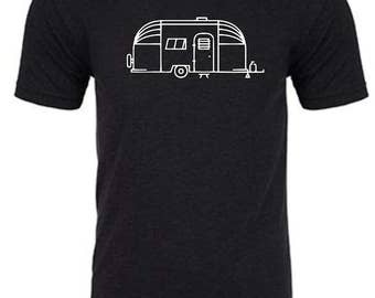 Funny Men's Shirt - Weekend Forecast Camping with a chance of Drinking Men's T-shirt - funny camping shirt - RV shirt - beer shirt