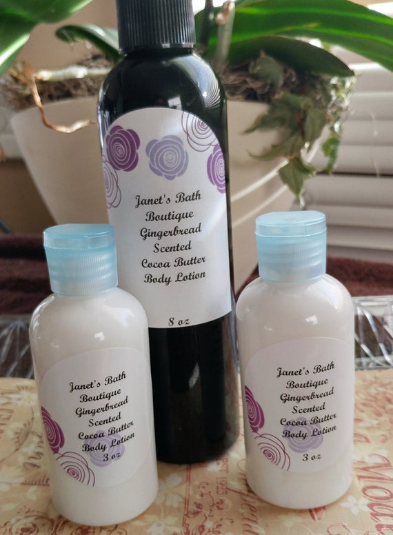 1 Gingerbread / Scented Body Lotion / Lotion / Handmade Lotion Etsy