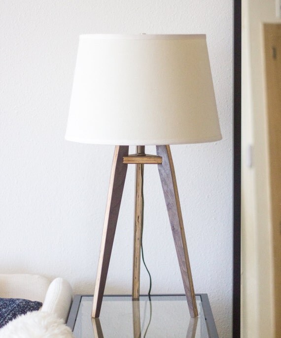 MidCentury Modern Tripod Table Lamp by objectorienteddesign