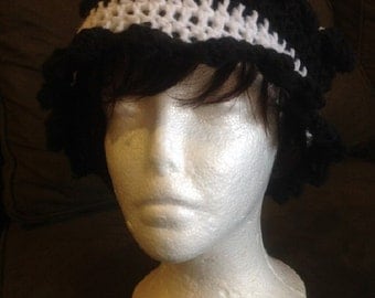Crocheted Spectator Hat, DC and Clusters, in a variety of colors