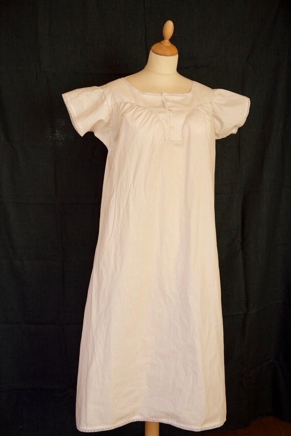 Victorian Shift  Chemise Civil War Shift 19th Century Shift