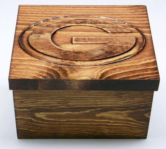 Personalized Green Bay Packers Gift Box Engraved Birthday