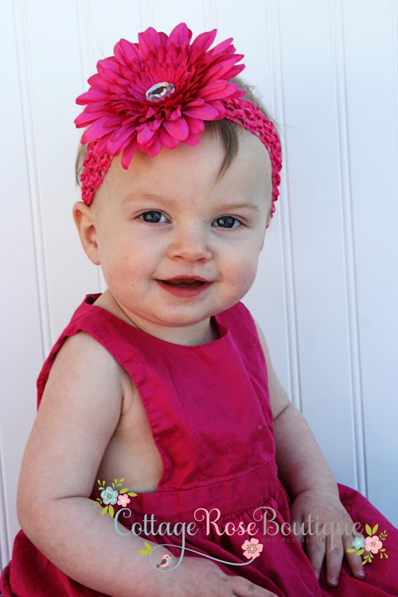 pink flower headband baby headbands newborn headband shocking pink flower headband band baby headbands pink flower headband baby headbands newborn headband shocking pink flower headband band baby headbands