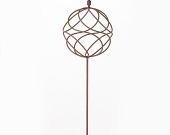 Handmade Steel Sphere Sculpture