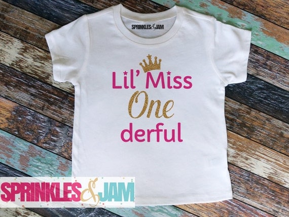 miss onederful shirt