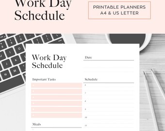 work day organizer