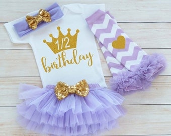 Half Birthday Shirt, Baby Half Birthday Outfit, 6 Month Birthday, Cake Smash Bodysuit, Half Birthday, Half Way To One Outfit, Baby Shirt
