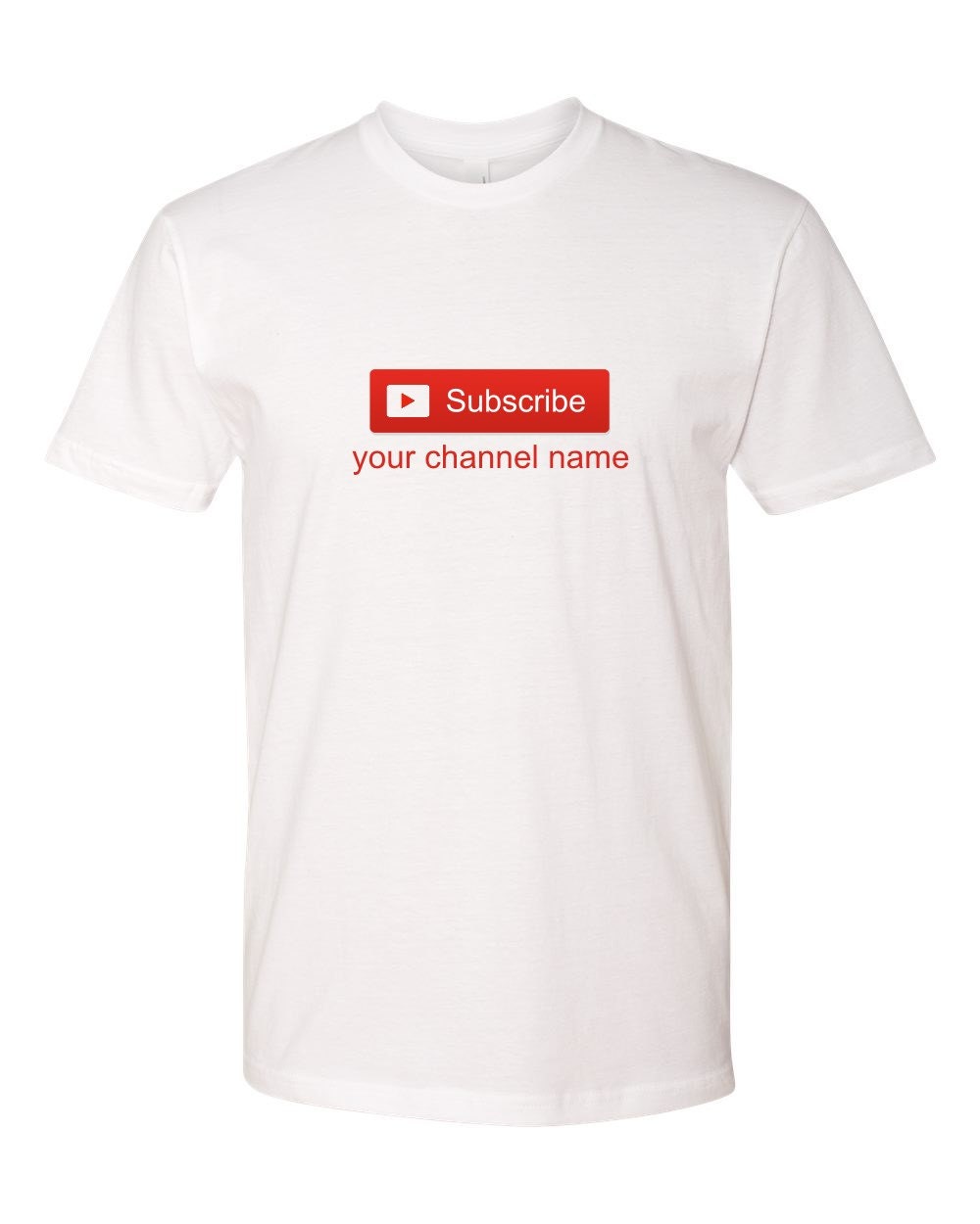 Youtube T-shirt Subscribe to My Channel T-shirt