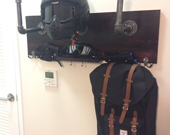 Motorcycle Helmet Holder Deluxe