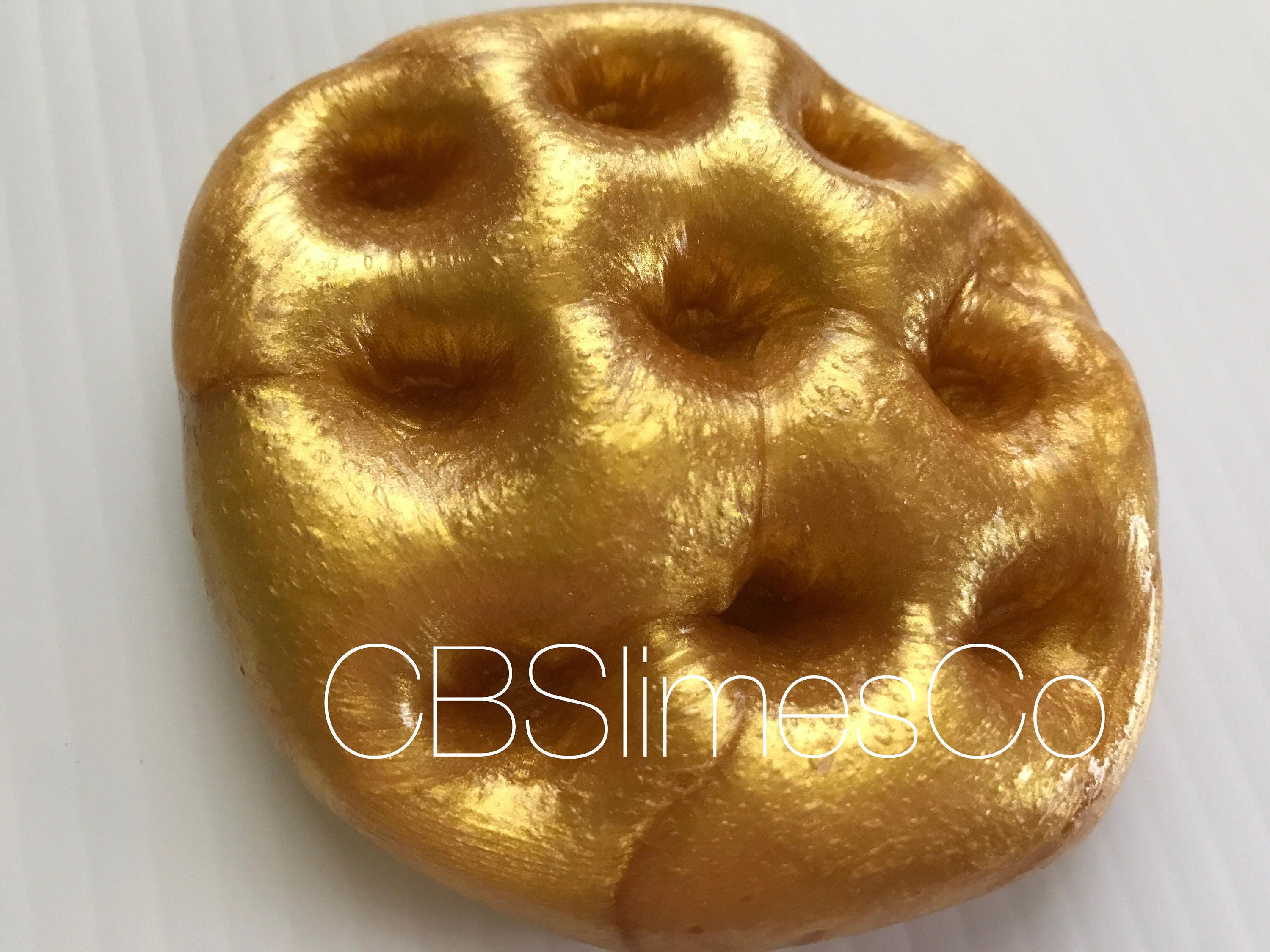 gold slime plush